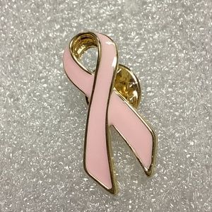 $3 Bundled * Pink Gold Breast Cancer Pin * NEW